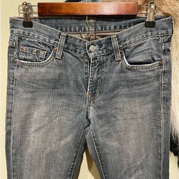7 For All Mankind Bootcut Jeans 26 Y2K  Gray Preppy Academia - Picture 3 of 7